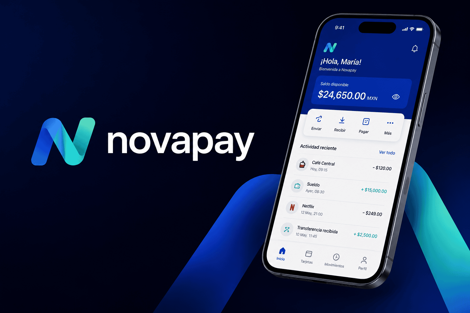 Identidad y producto digital para NovaPay