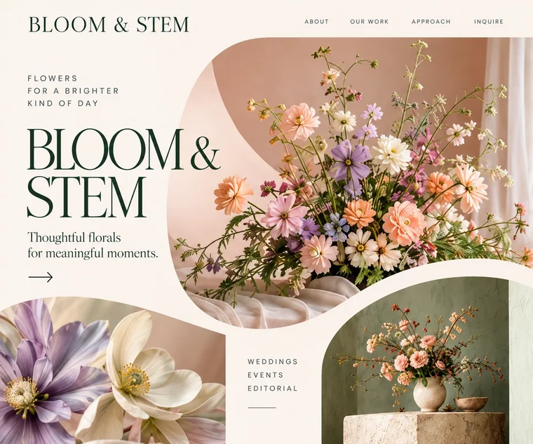 Bloom & Stem: Floristería