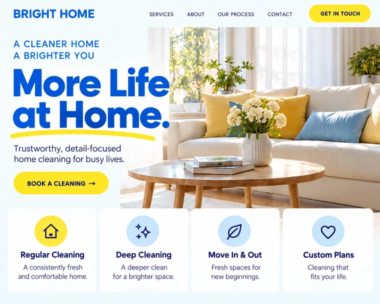Bright Home: Limpieza a domicilio