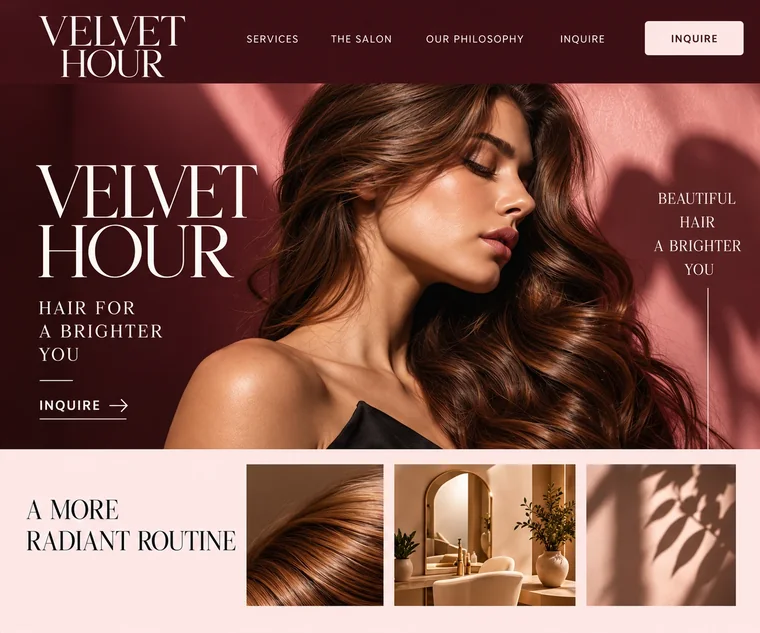 Velvet Hour: Peluquería